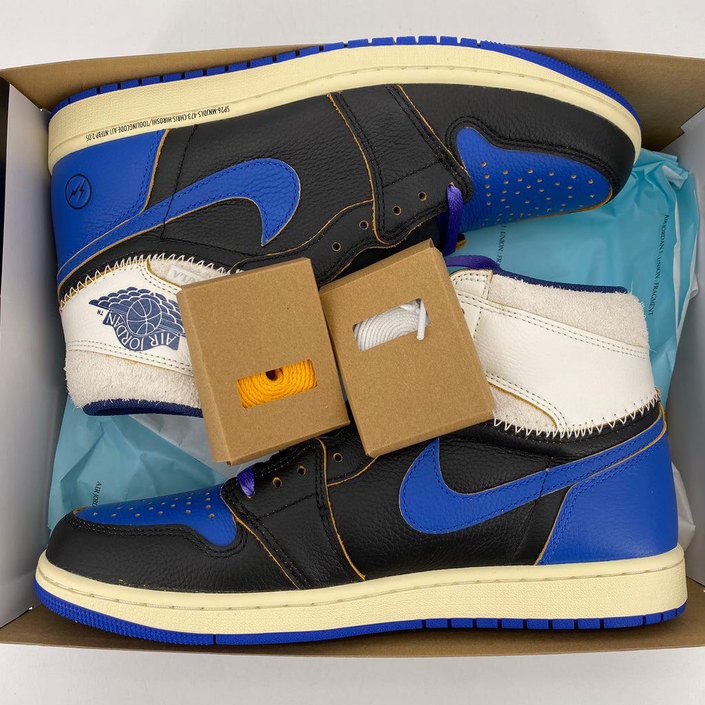 Air Jordan 1 Retro High OG "Union Fragment Sport Royal" 2026 New Size 11