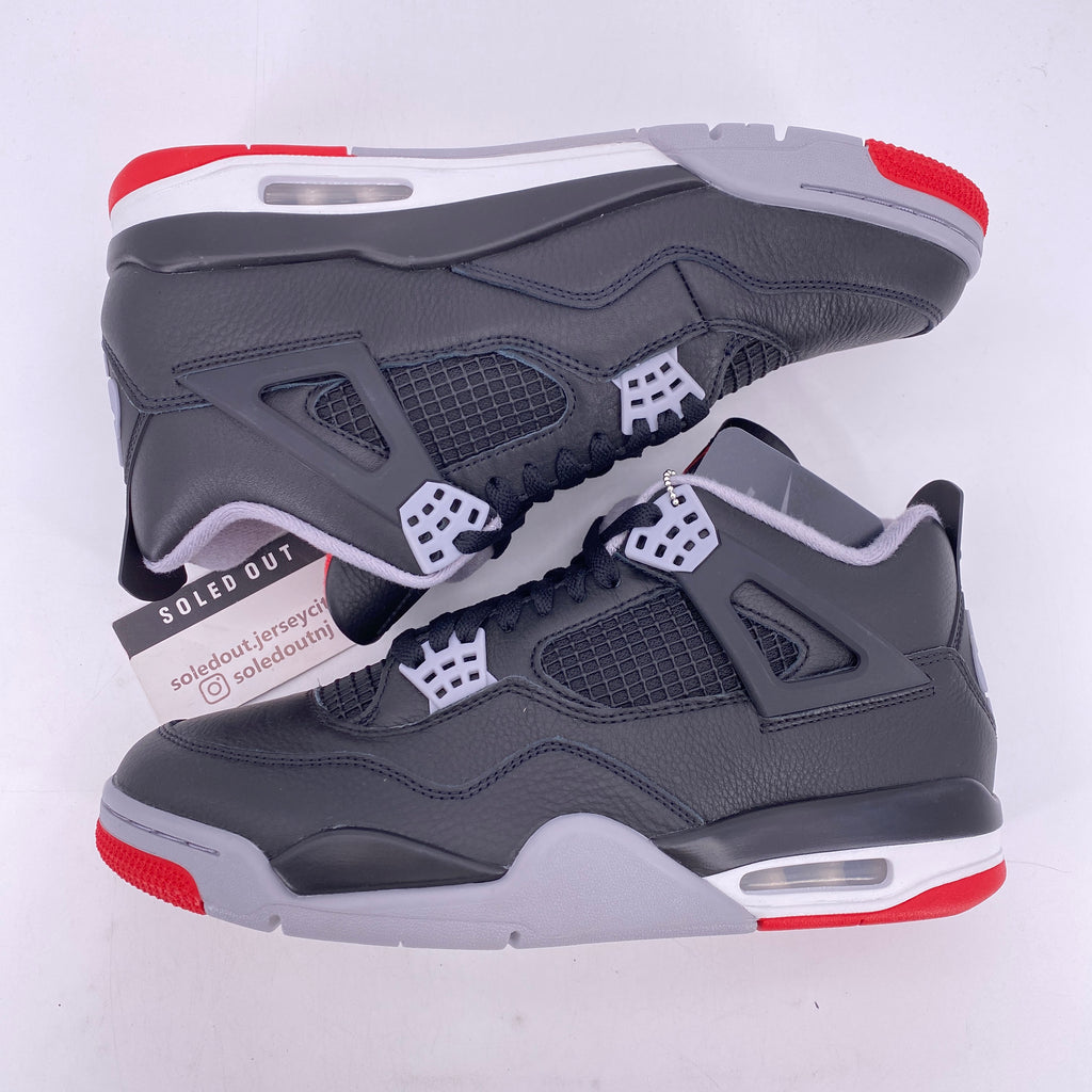 Air Jordan 4 Retro "Bred Reimagined" 2024 New Size 10.5