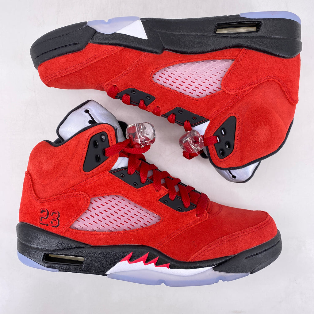 Air Jordan 5 Retro "Raging Bull Red Suede" 2021 New Size 7