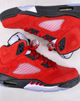 Air Jordan 5 Retro "Raging Bull Red Suede" 2021 New Size 7