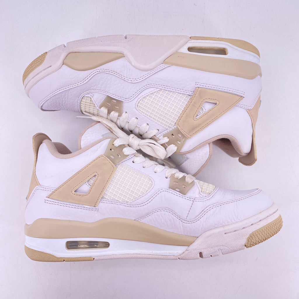 Air Jordan (GG) 4 Retro "Sand" 2017 Used Size 6.5Y