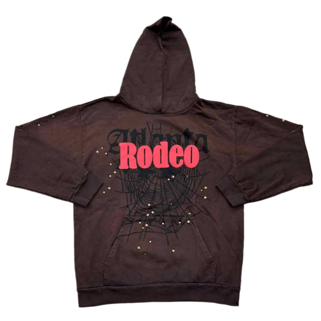 Travis Scott Hoodie "SP5DER DAYS BEFORE RODEO" Brown New Size 2XL