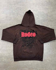 Travis Scott Hoodie "SP5DER DAYS BEFORE RODEO" Brown New Size 2XL