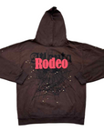 Travis Scott Hoodie "SP5DER DAYS BEFORE RODEO" Brown New Size 2XL