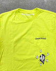 Chrome Hearts T-Shirt "MATTY BOY LINK" Neon Used Size M