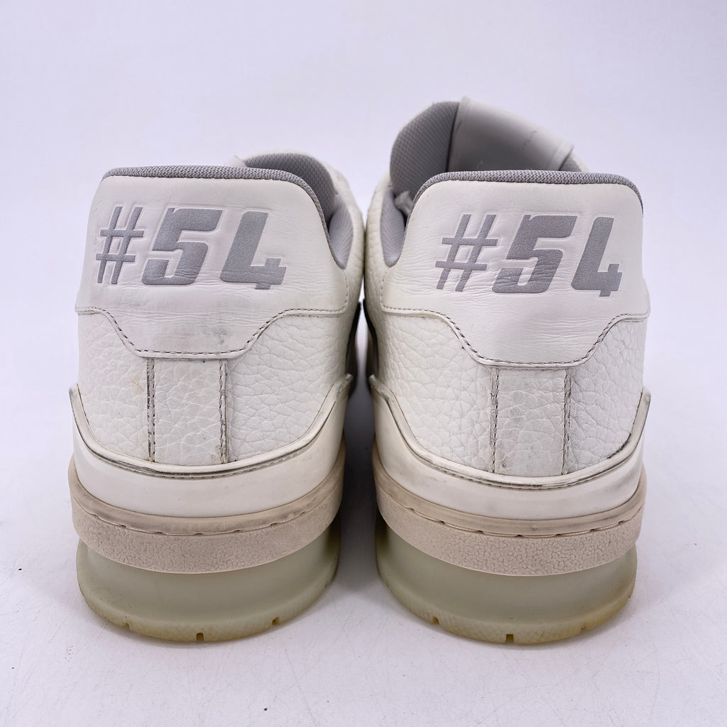 Louis Vuitton Trainer "White Grey" 2021 Used Size 7.5LV