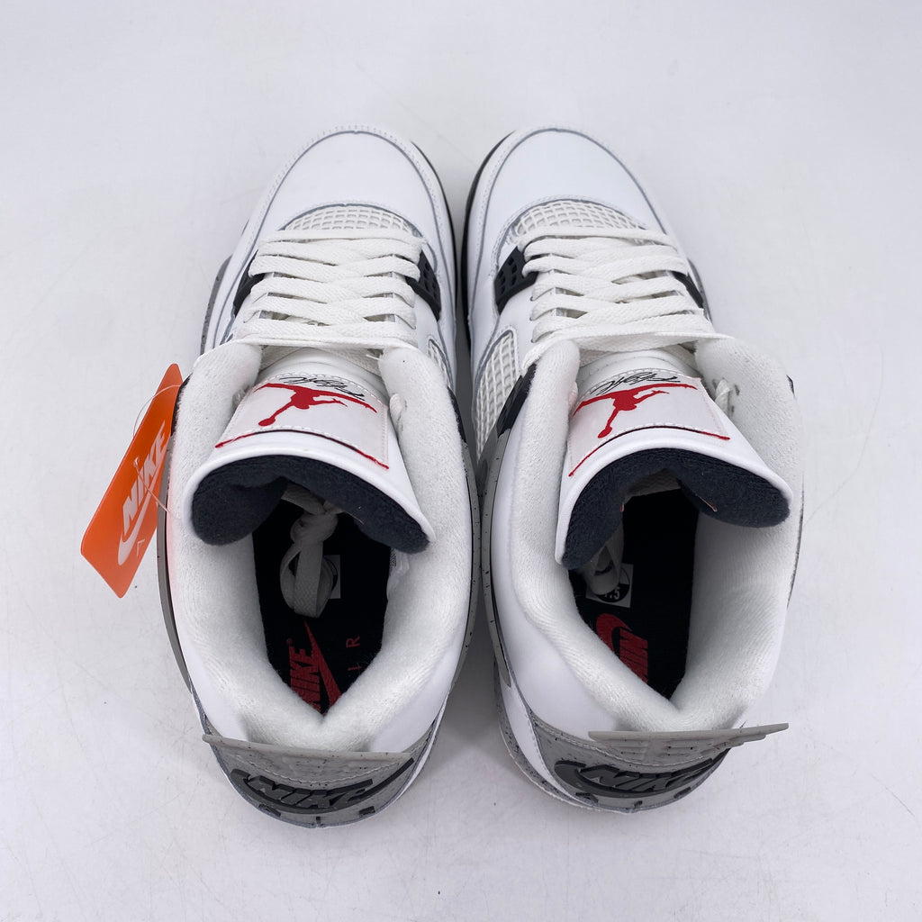 Air Jordan 4 Retro "White Cement" 2025 New Size 11.5