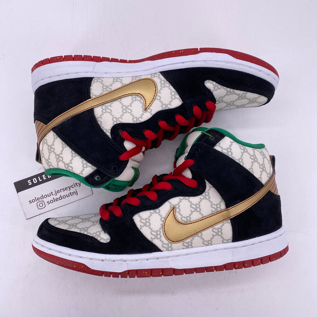 Nike SB Dunk High "Paid In Full" 2014 New Size 9.5