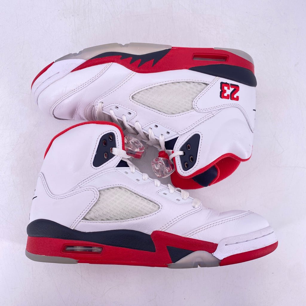 Air Jordan 5 Retro "Fire Red Black Tongue" 2025 Used Size 7