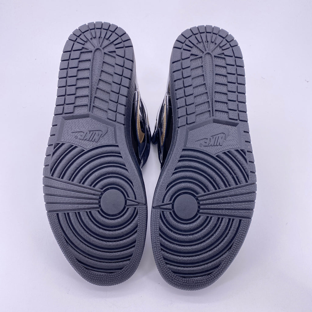 Air Jordan 1 Retro High "Black Metallic Gold" 2020 New Size 10.5