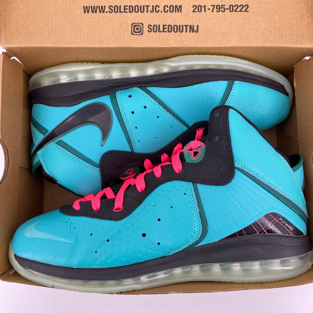 Nike Lebron 8 "South Beach" 2021 Used Size 13