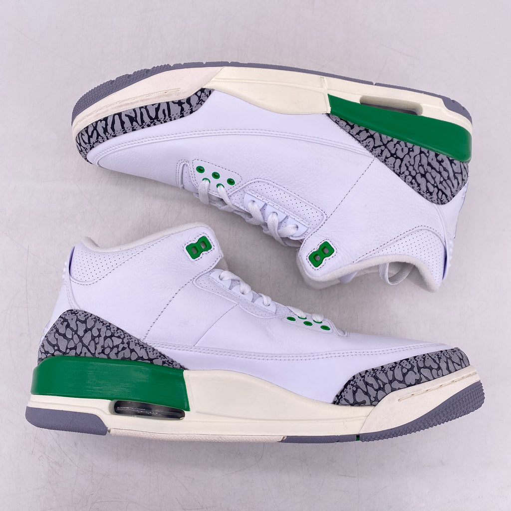 Air Jordan (W) 3 Retro "Lucky Green" 2023 New Size 12W