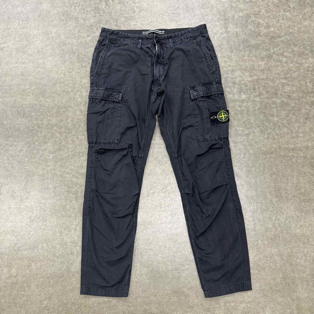 Stone Island Pants "CARGO" Navy Used Size 36