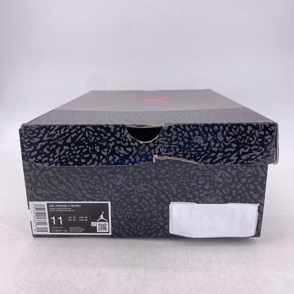 Air Jordan 3 Retro "Cement Grey" 2024 Used Size 11