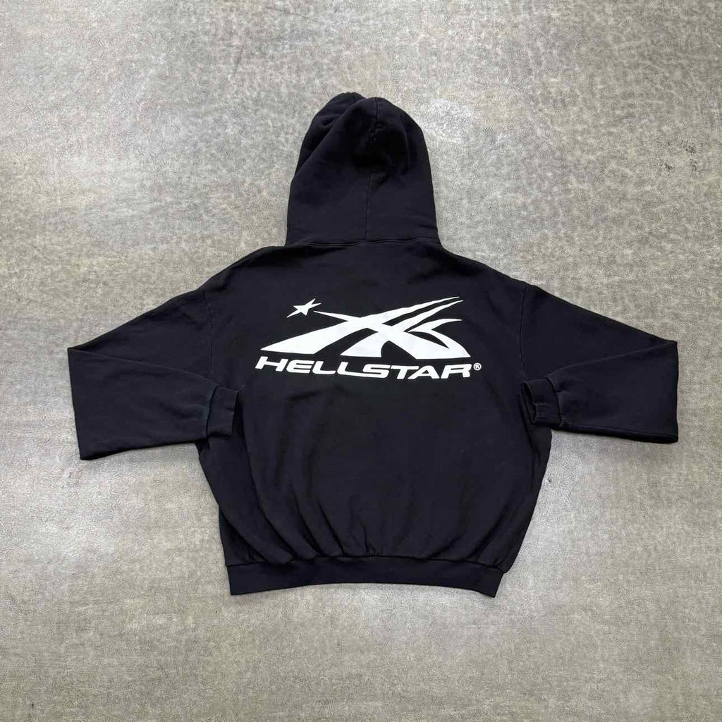 Hellstar Zip Up "CLASSIC" Black New Size 2XL