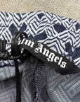 Palm Angels Track Pants "MONOGRAM" Navy New Size XXL