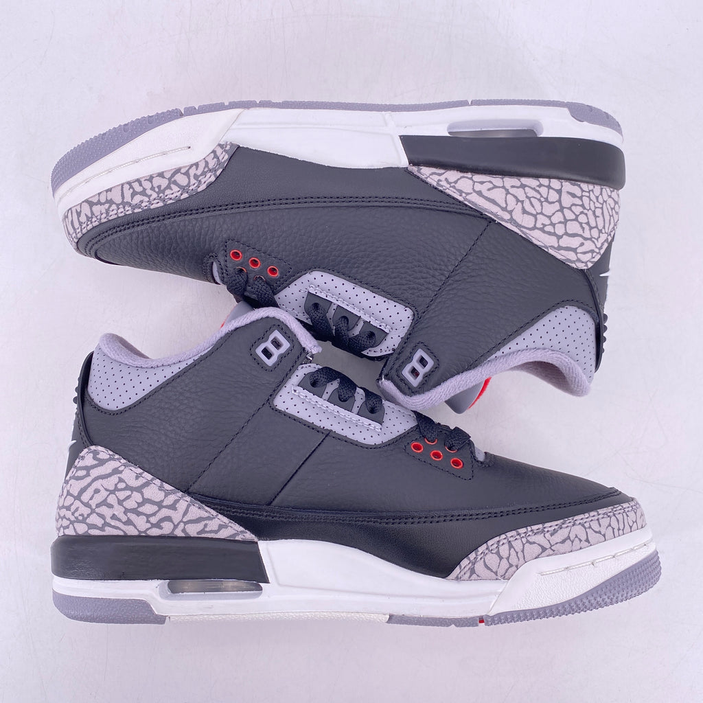 Air Jordan (GS) 3 Retro "Black Cement" 2024 New Size 6.5Y