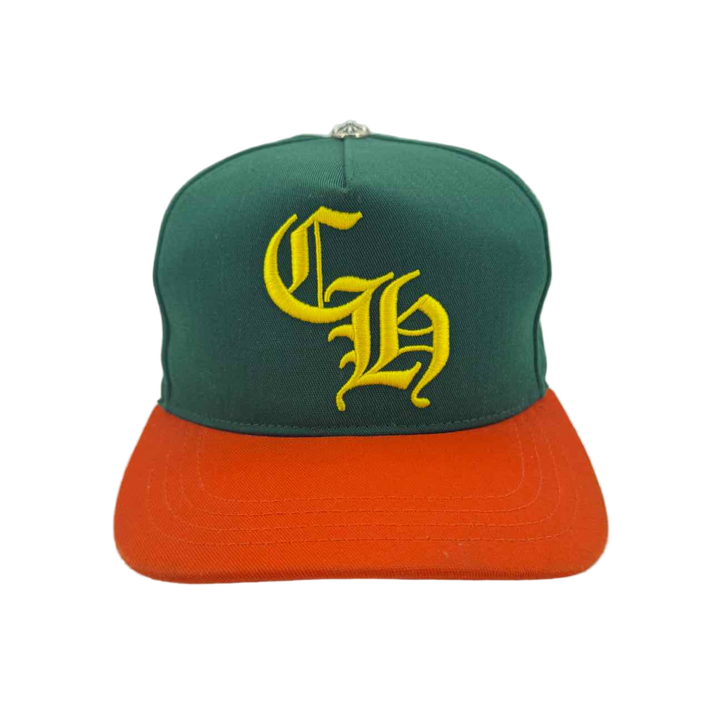 Chrome Hearts Snapback "MIAMI ART BASEL" Used Green Size OS