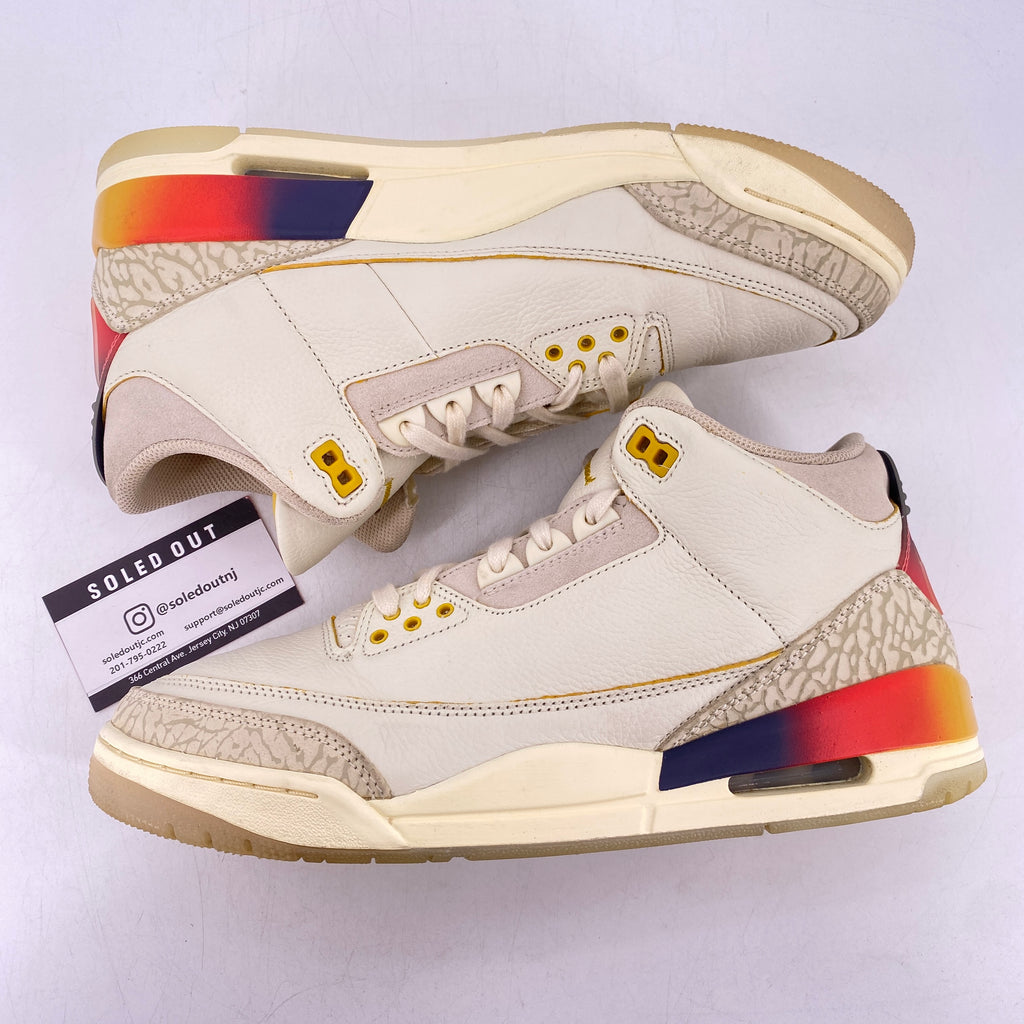Air Jordan 3 Retro "Medellin Sunset" 2023 Used Size 10