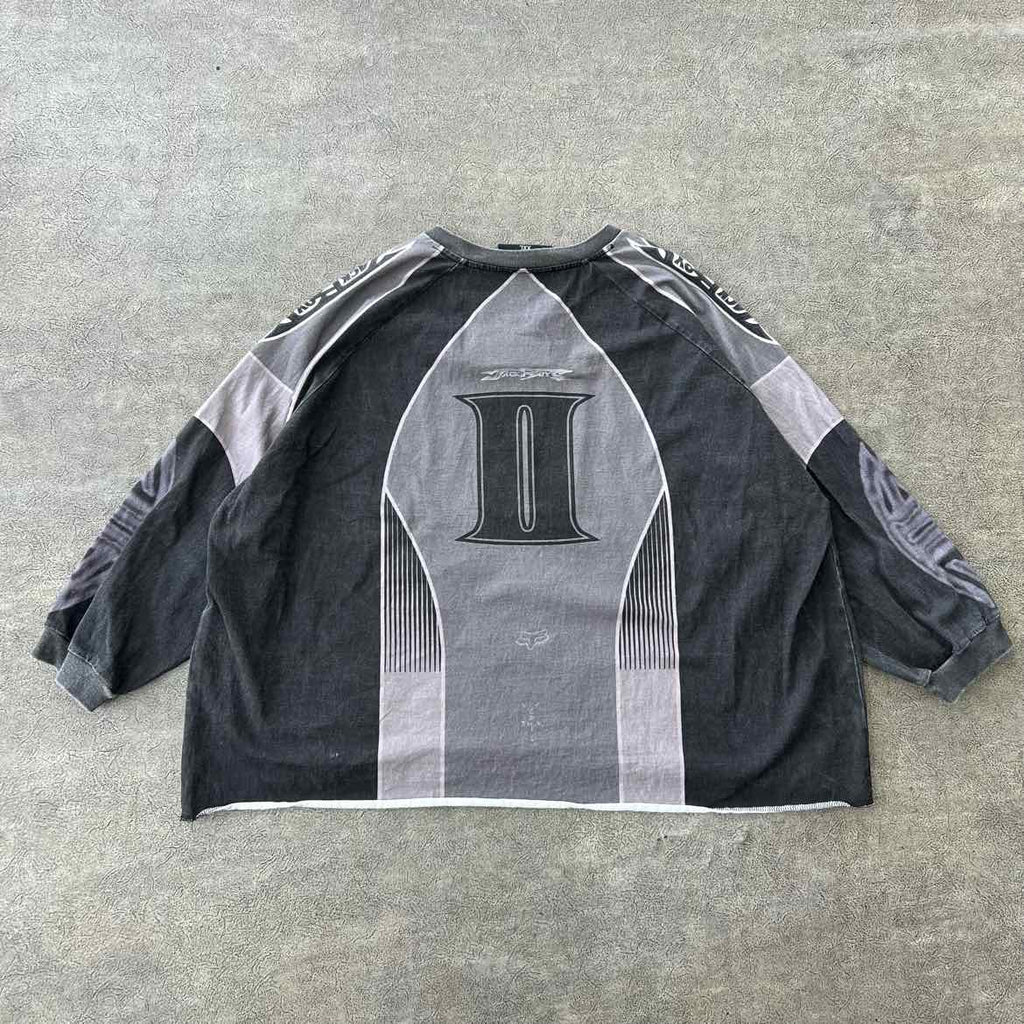 Travis Scott Jersey "JACKBOYS 2 FOX RACING" Black Used Size 2XL