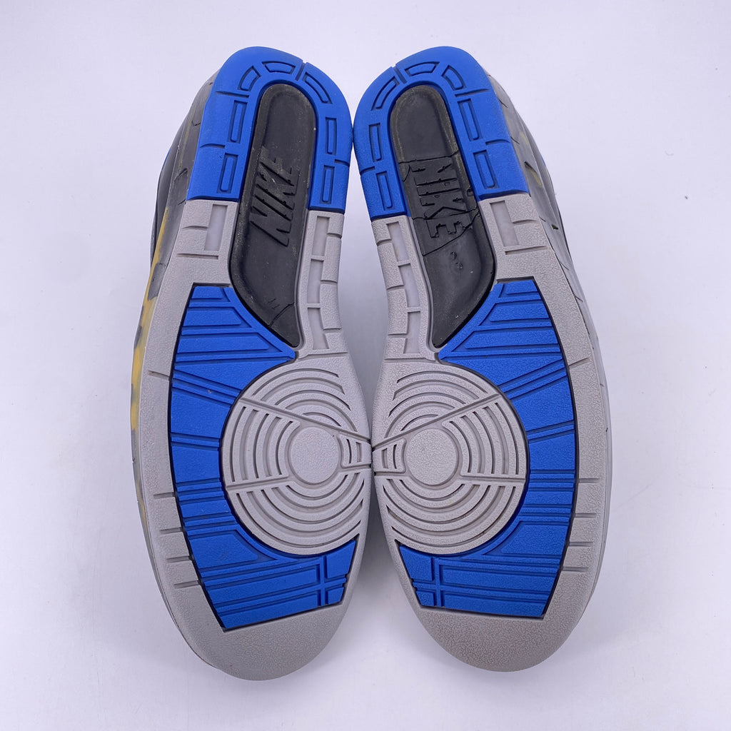 Air Jordan 2 Retro Low "Ow Black Blue" 2021 Used Size 11