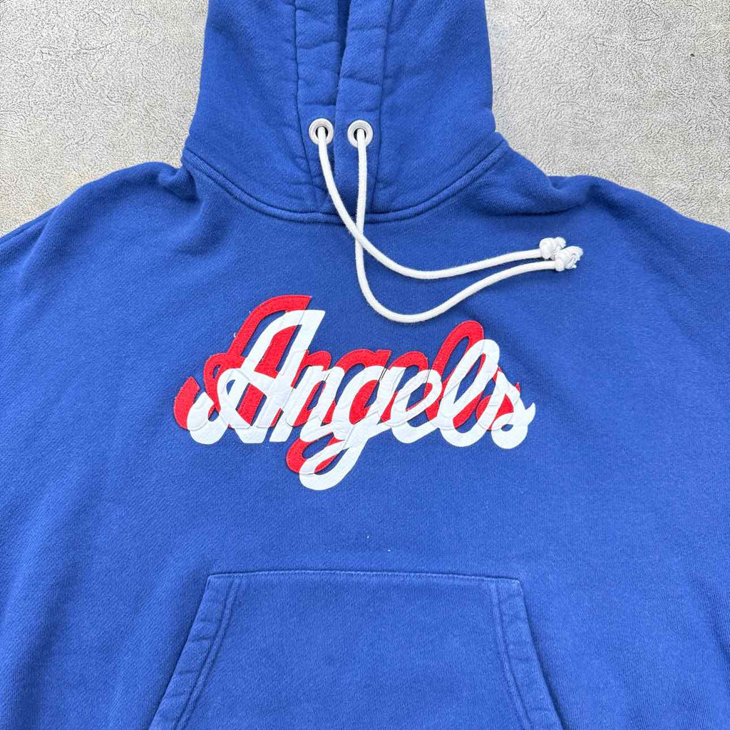 Palm Angels Hoodie "APPLIQUED" Blue Used Size XS