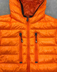 Moncler Jacket "KAVIK GUIBBOTTO" Orange Used Size 5