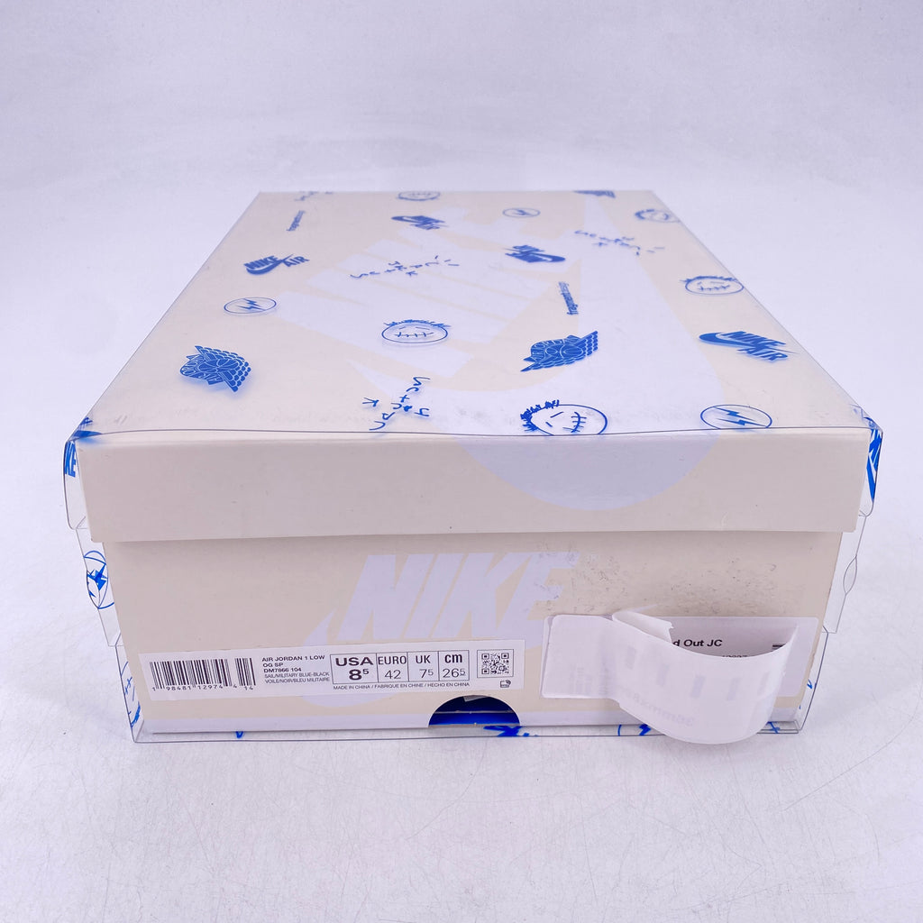 Air Jordan 1 Retro Low "Travis Fragment Military Blue" 2025 New Size 8.5