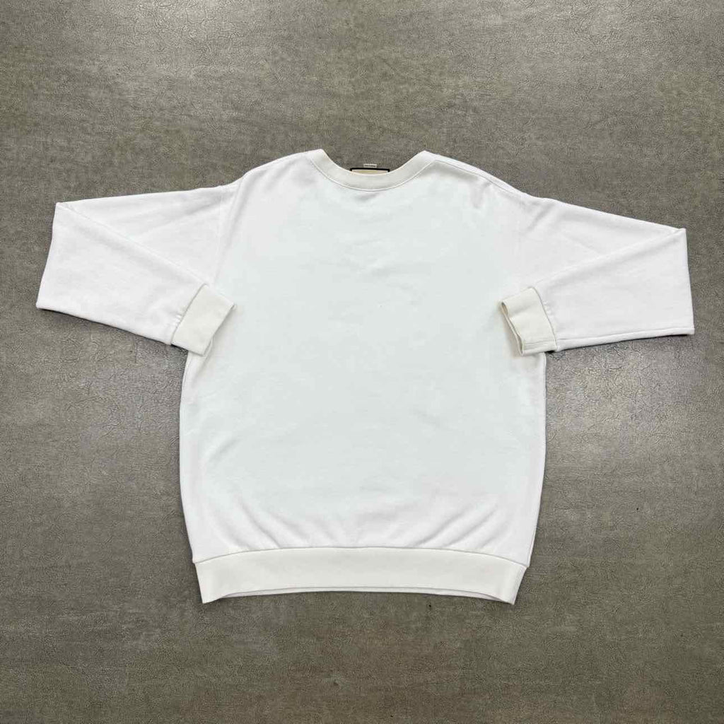 Gucci Crewneck Sweater "1921" White Used Size M
