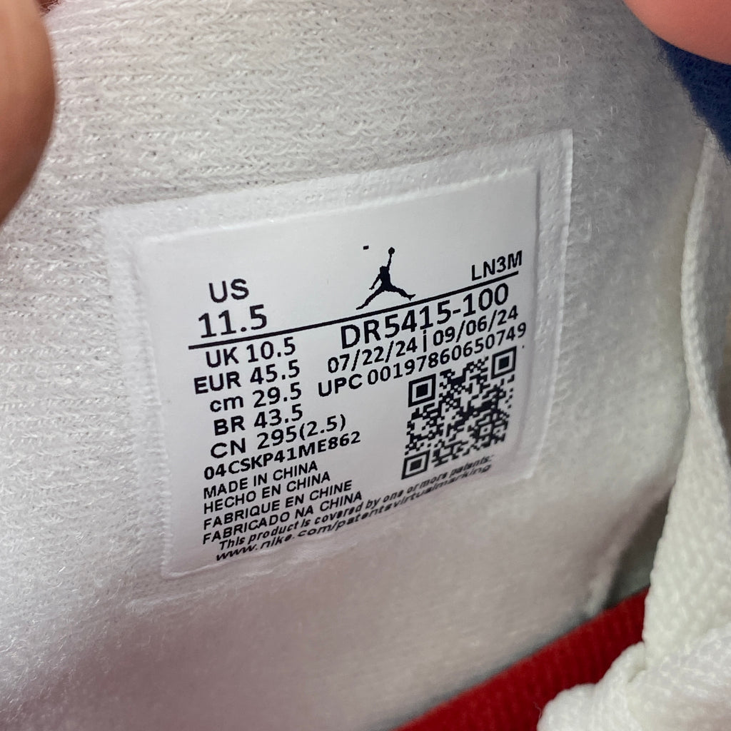 Air Jordan 4 Retro "Navy" 2025 New Size 11.5