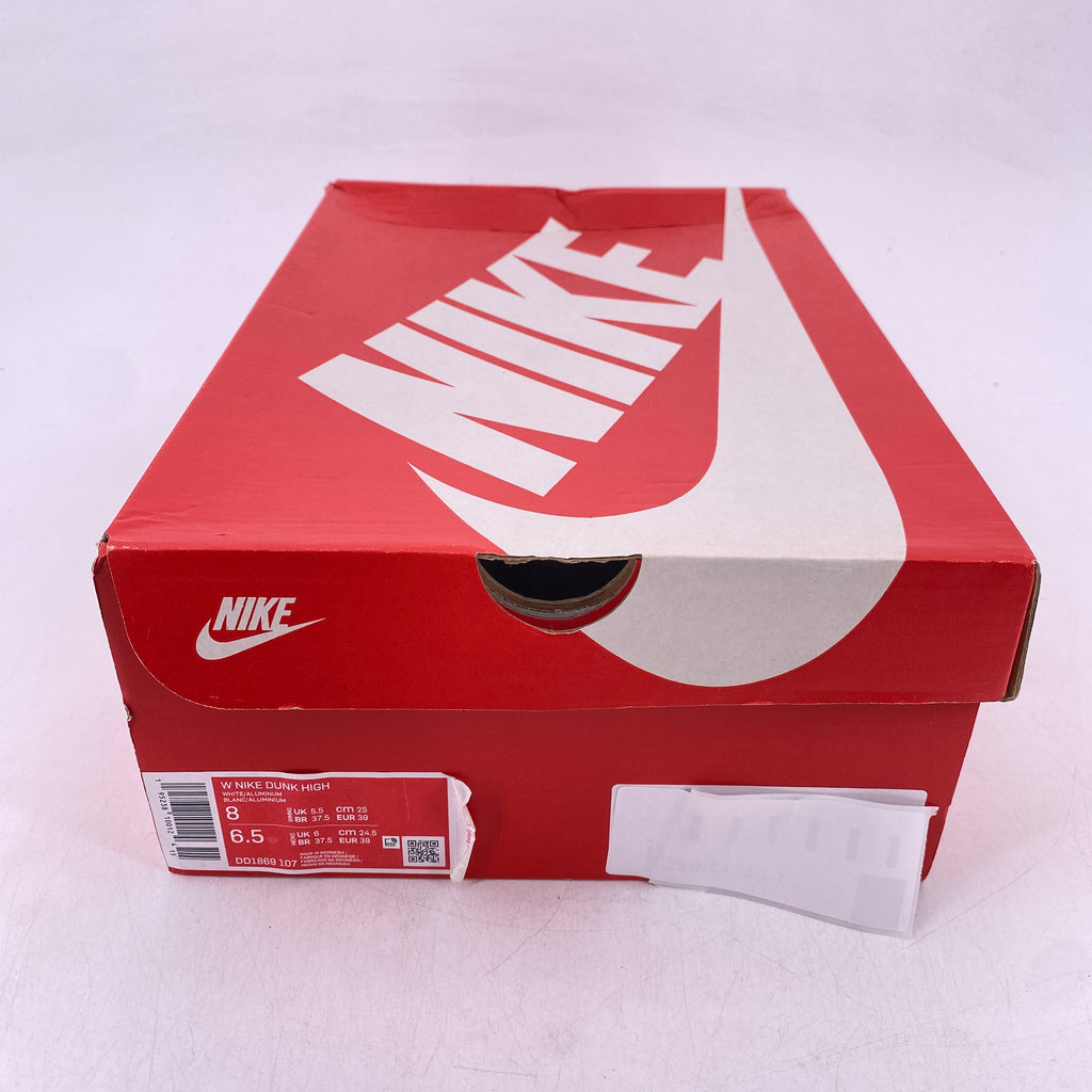 Nike (W) Dunk High "Aluminum" 2021 Used Size 8W