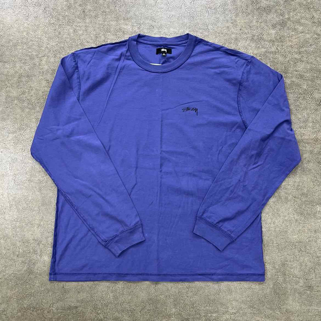 Stussy Long Sleeve "INSIDE OUT" Purple New Size XL