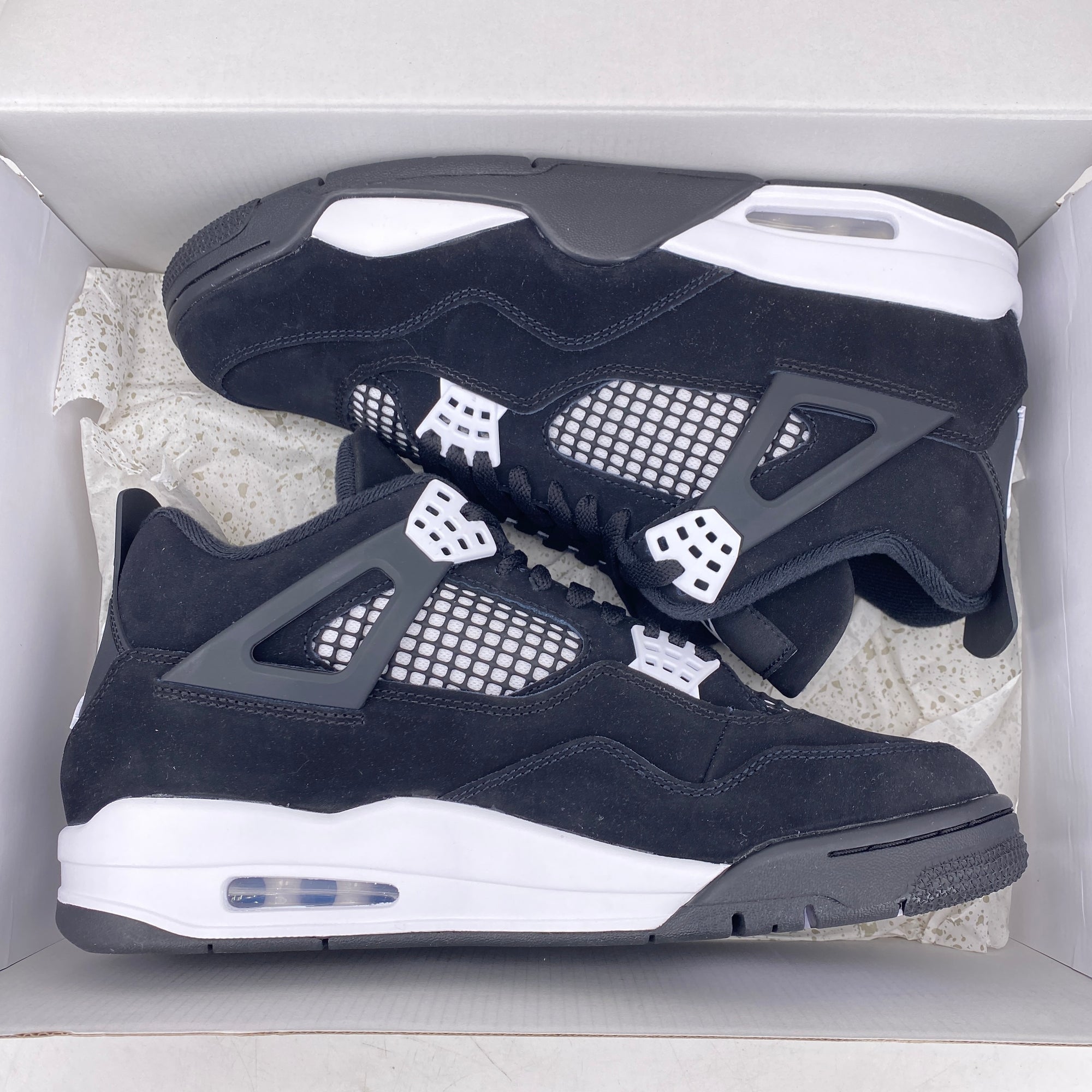 Air Jordan 4 Retro &quot;White Thunder&quot; 2024 New Size 10