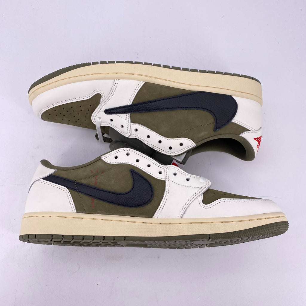 Air Jordan 1 Low OG SP "Travis Scott Medium Olive" 2024 New Size 12.5