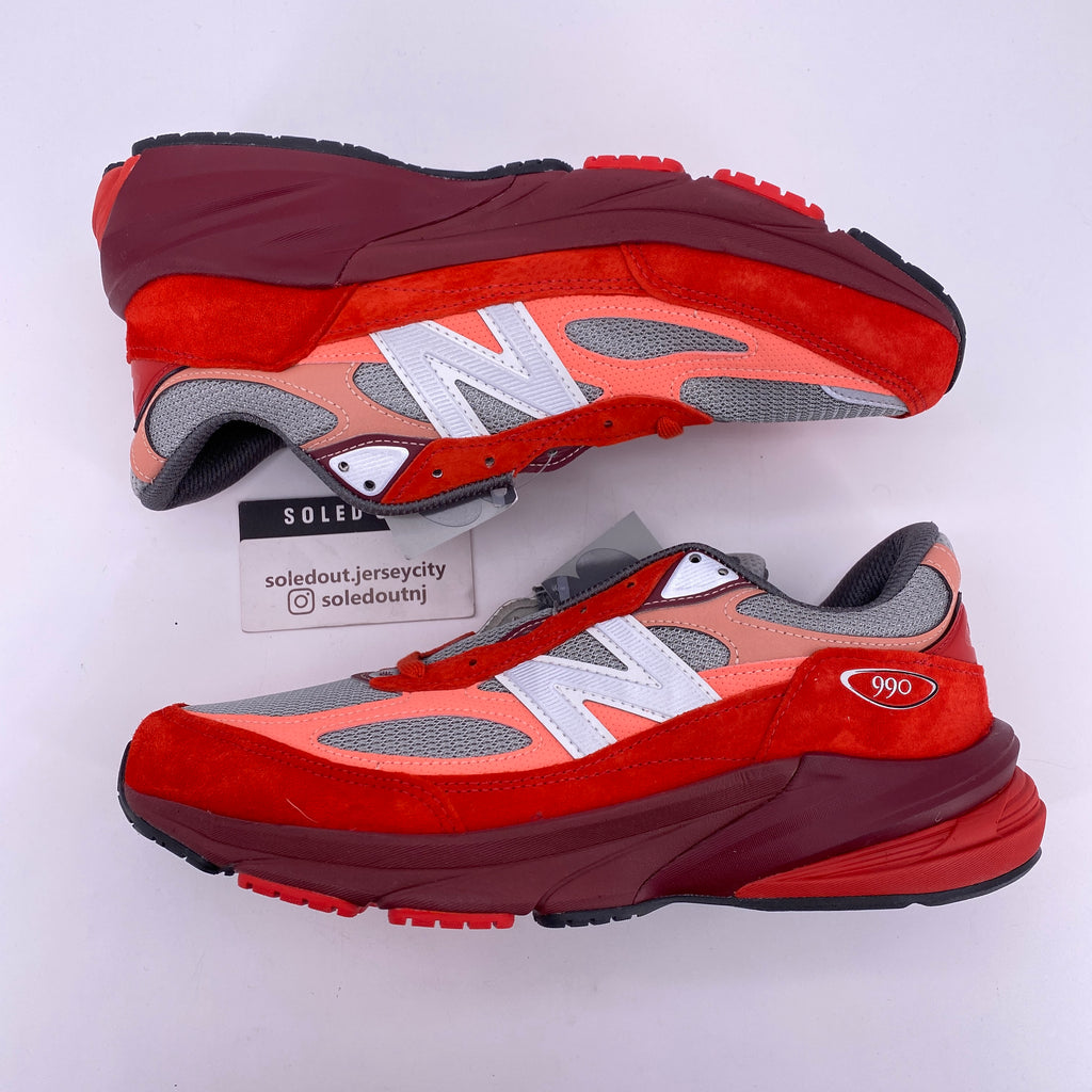 New Balance 990v6 "Community Red" 2025 New Size 9