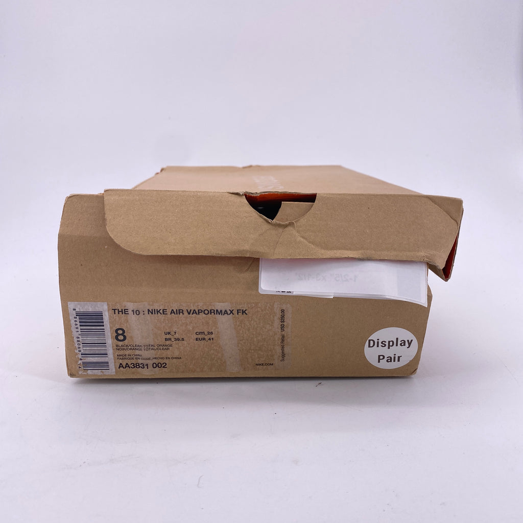 Nike Air Vapormax "Ow Black" 2018 Used Size 8