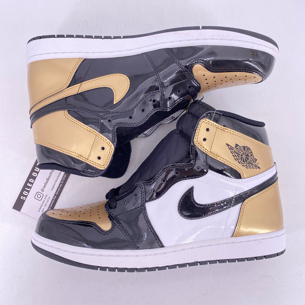 Air Jordan 1 Retro High OG "Gold Toe" 2018 New Size 11.5