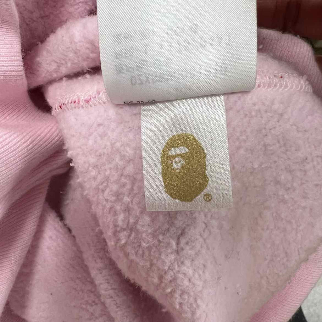 Bape Zip Up "ABC CAMO CRYSTAL" Pink Used Size L