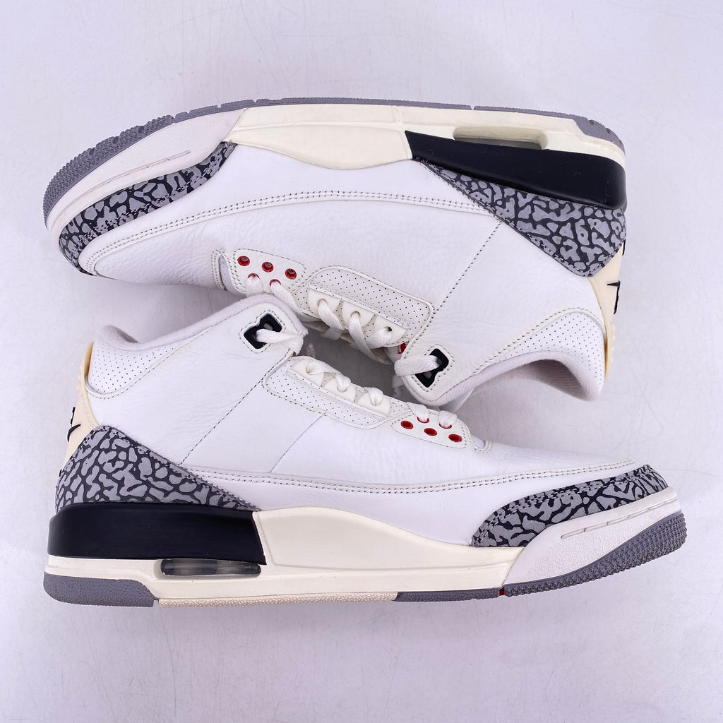 Air Jordan 3 Retro "White Cement Reimagined" 2023 Used Size 10