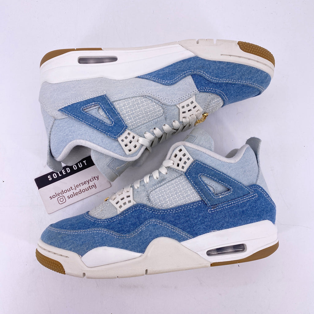 Air Jordan (W) 4 Retro "Denim Worn Blue" 2025 Used Size 10W