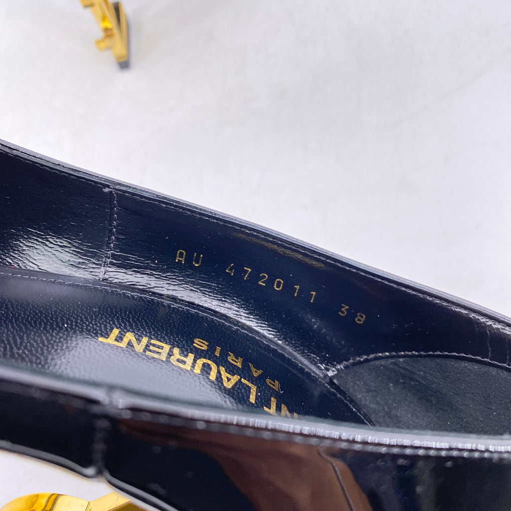 Saint Laurent Opyum "Black"  Used Size 38
