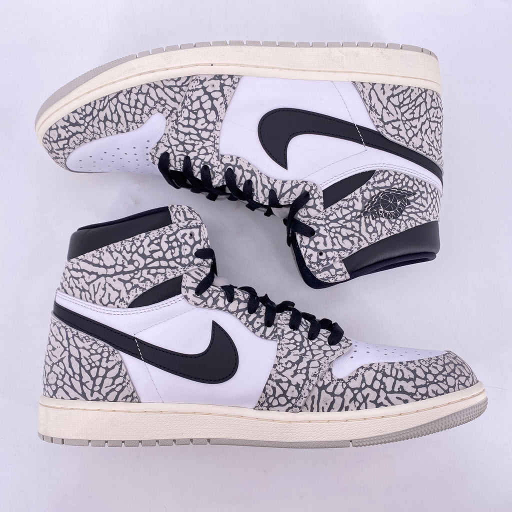 Air Jordan 1 Retro High OG "White Cement" 2023 Used Size 13