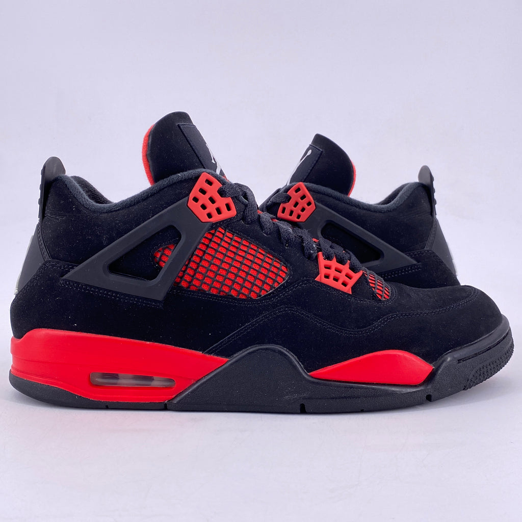 Air Jordan 4 Retro "Red Thunder" 2022 Used Size 11.5