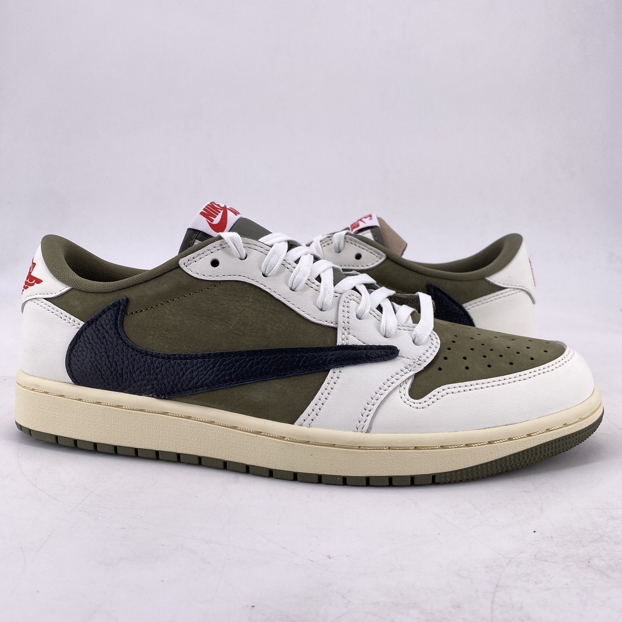 Air Jordan 1 Low OG SP &quot;Travis Scott Medium Olive&quot; 2024 New Size 9.5
