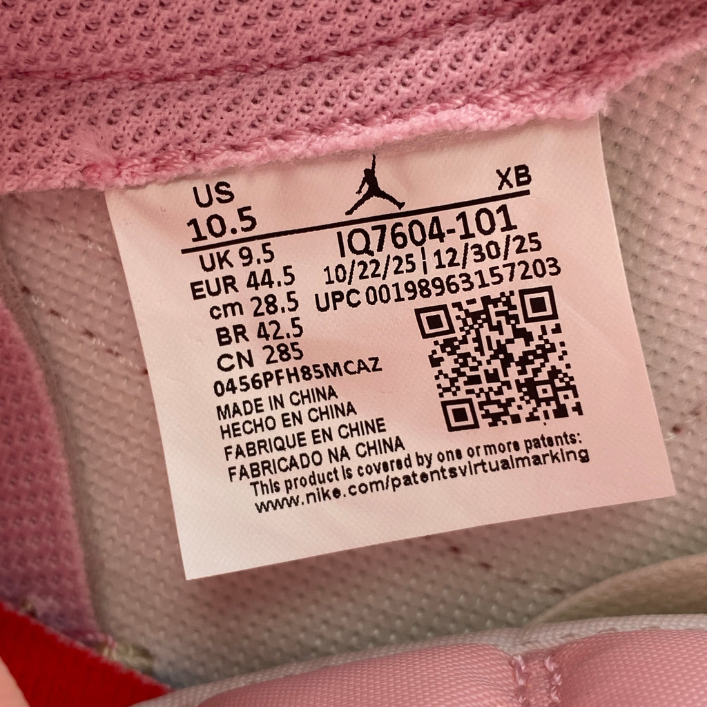 Air Jordan 1 Retro Low "Travis Scott Sail Tropical Pink" 2026 New Size 10.5