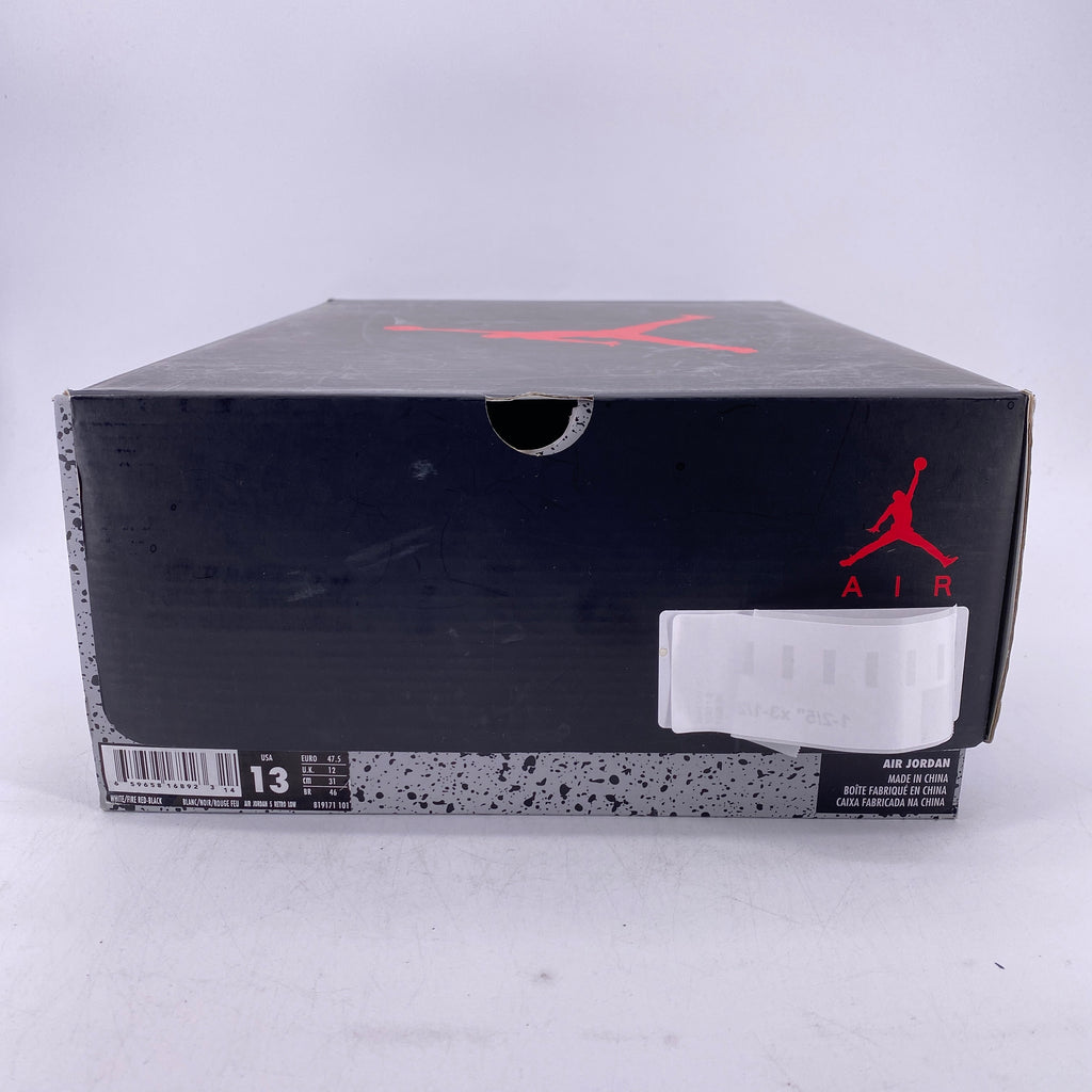 Air Jordan 5 Retro Low "Fire Red" 2016 Used Size 13