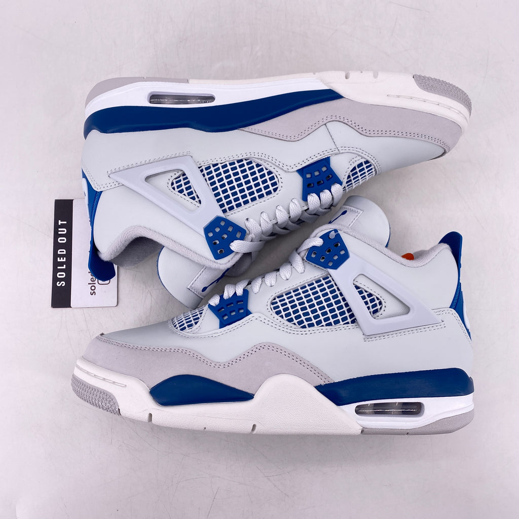 Air Jordan 4 Retro "Military Blue" 2024 New Size 8