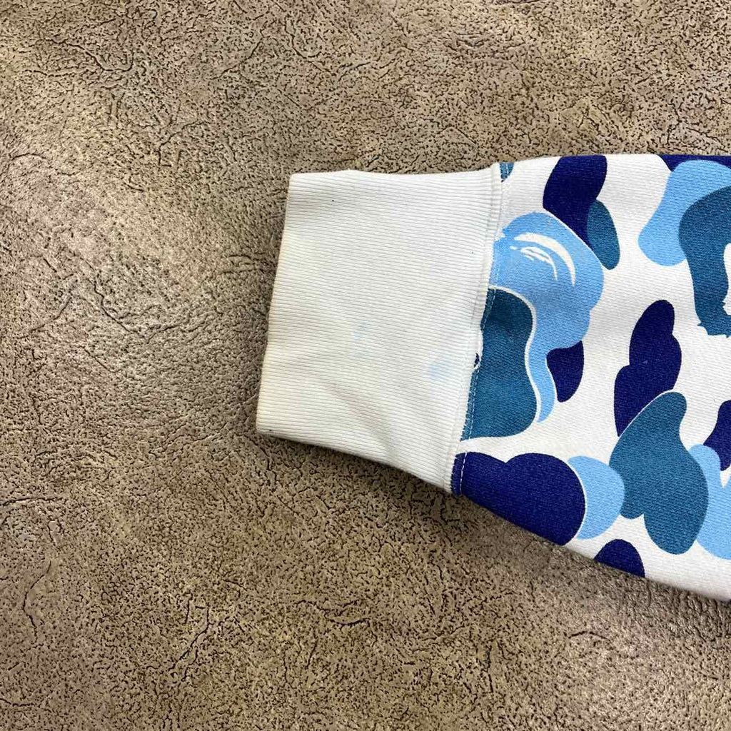 Bape Hoodie "ABC CAMO BLUE" Blue Used Size XL