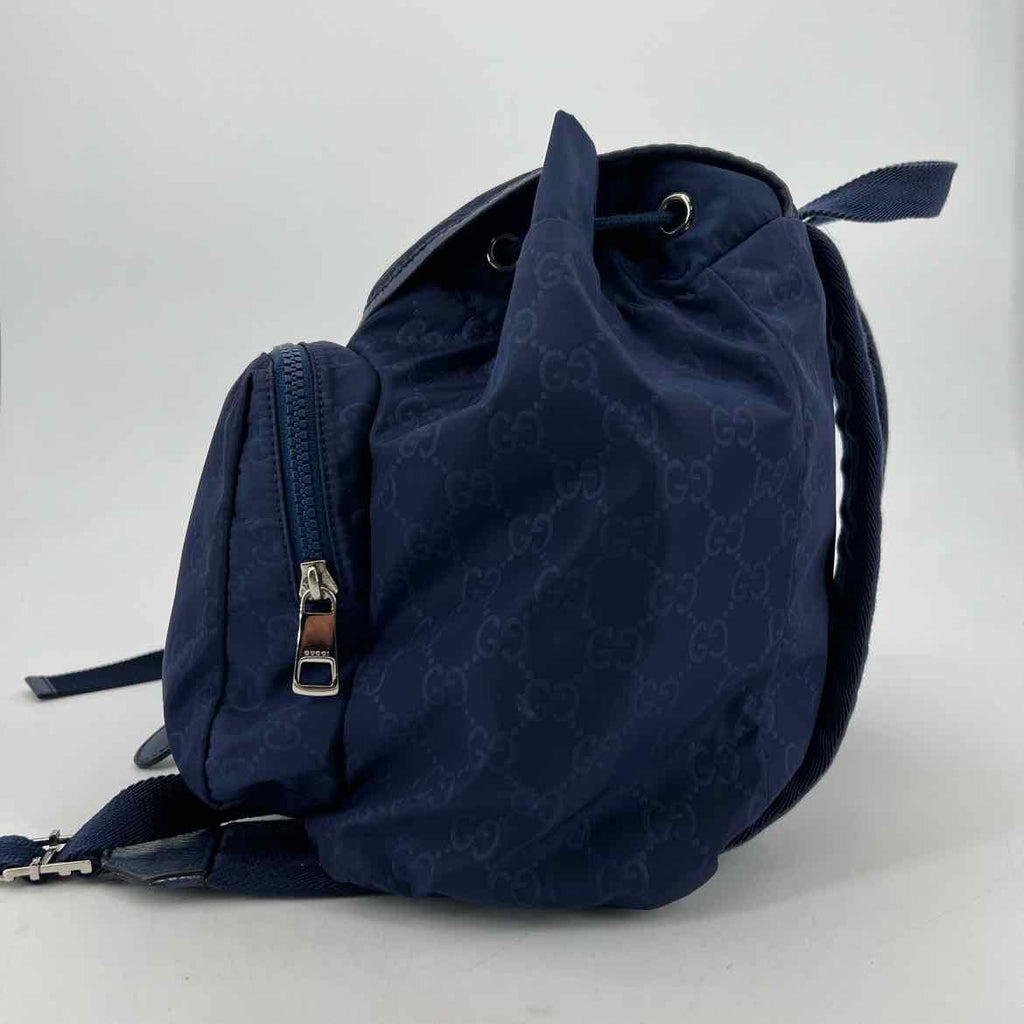 Gucci Backpack "NYLON" Used Blue