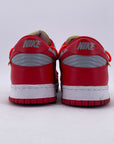 Nike Dunk Low / OW "University Red" 2019 Used Size 12.5